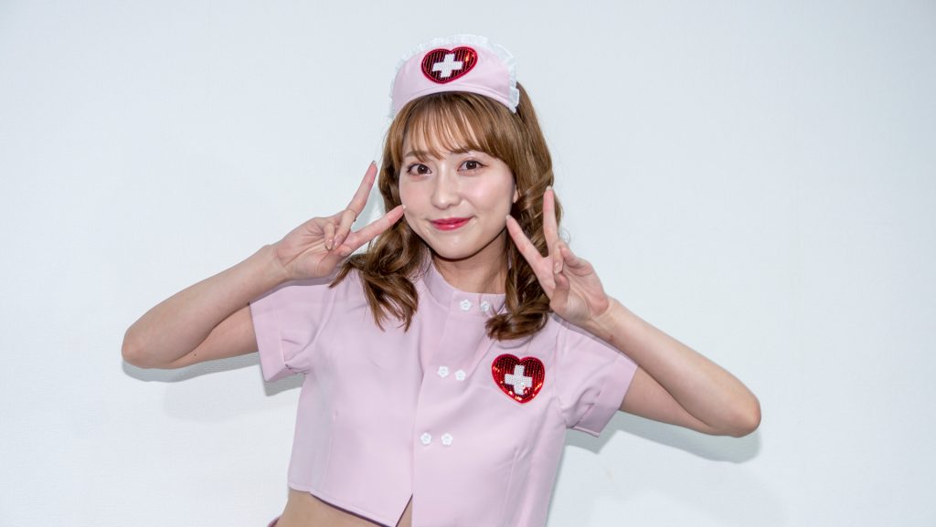 堀尾実咲DVD「癒してアゲちゃう」(ラインコミュニケーションズ)取材会より