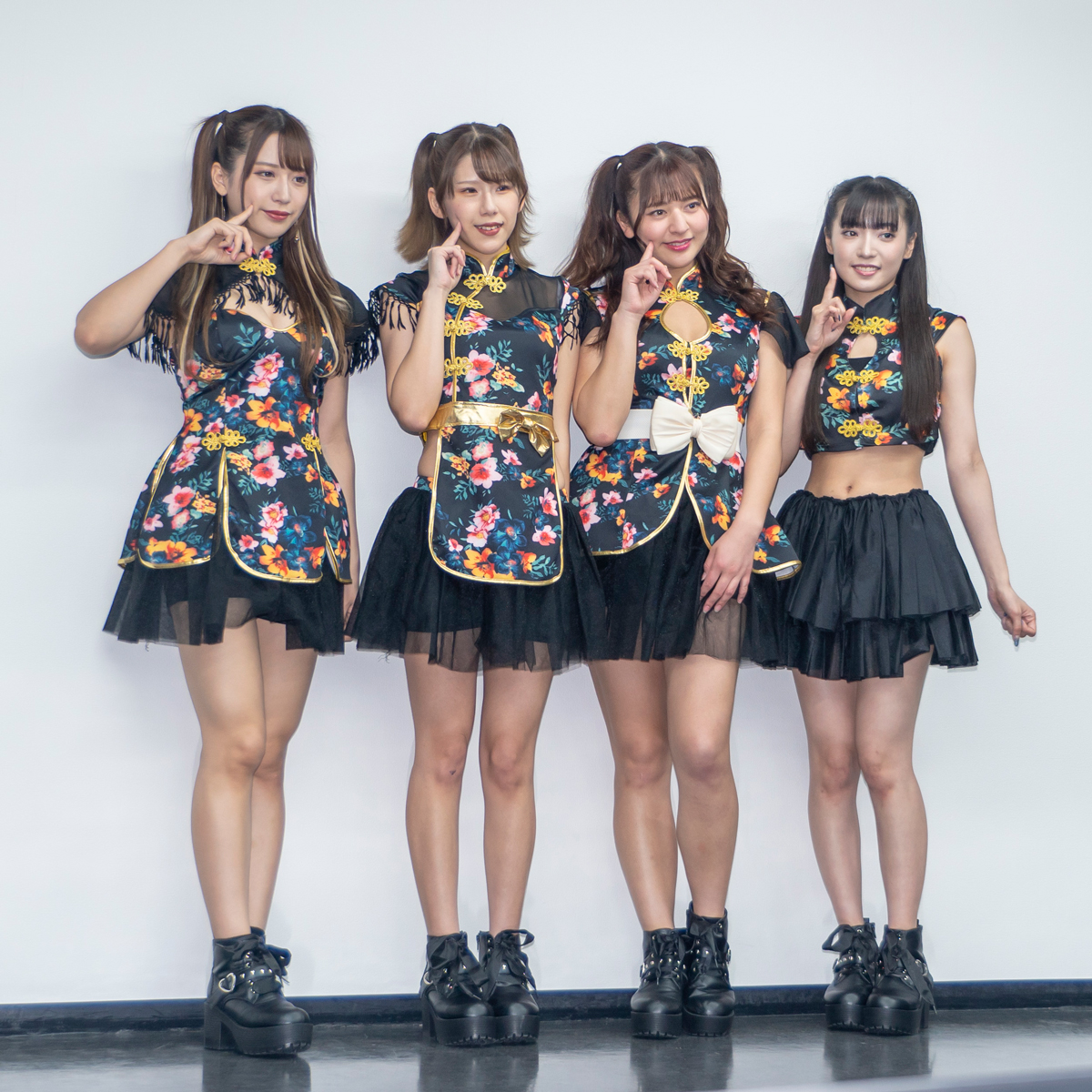 カメリパ桜りん、宮永薫、徳江かな、桜田愛音