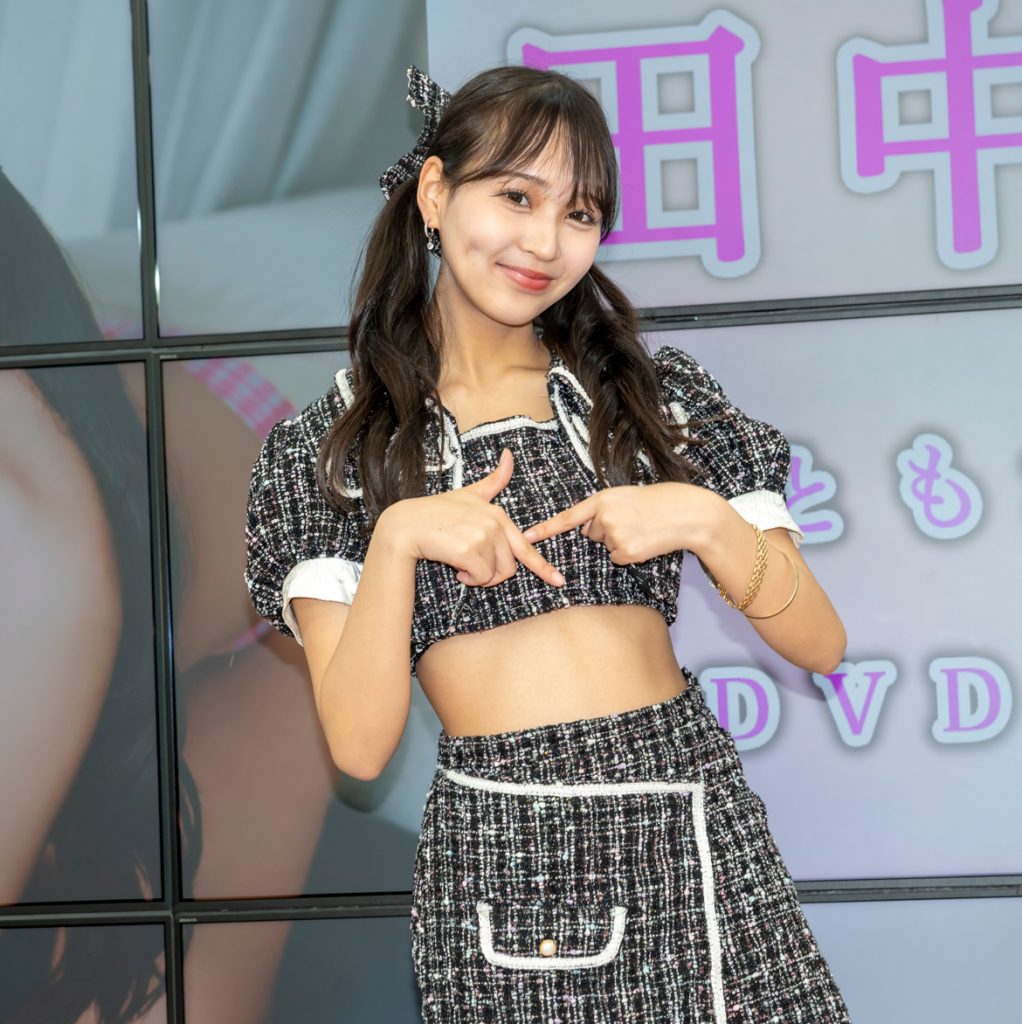 イメージDVD「おともだち~4人め~」(エスデジタル)取材会に出席した田中まほろ