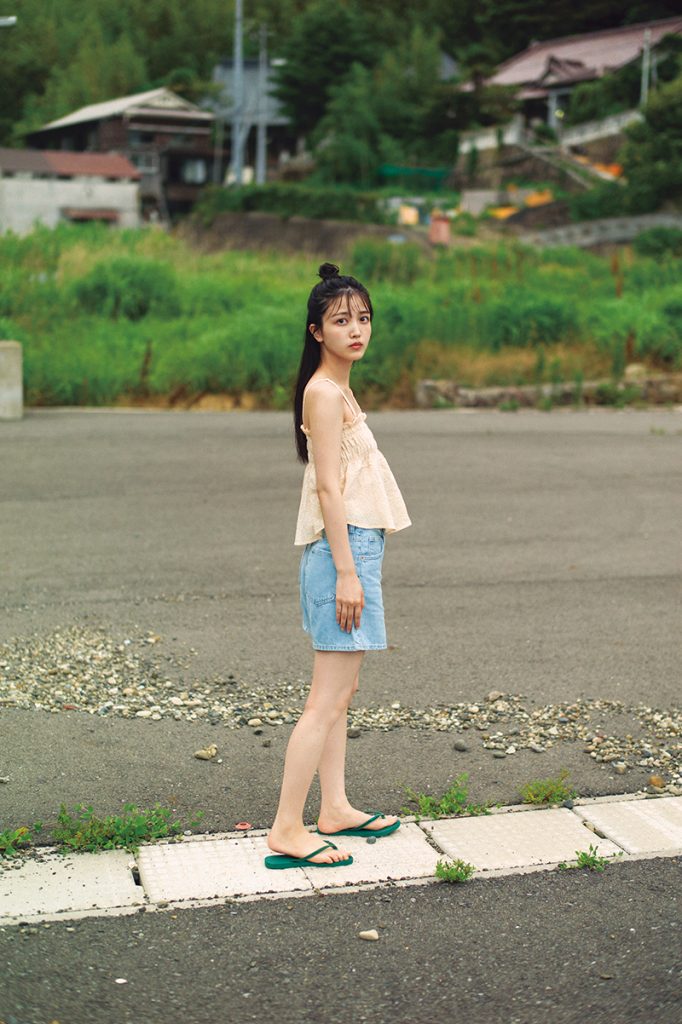 Ⓒ乃木坂46 久保史緒里1st写真集 「交差点」/集英社より思い入れ深いカット