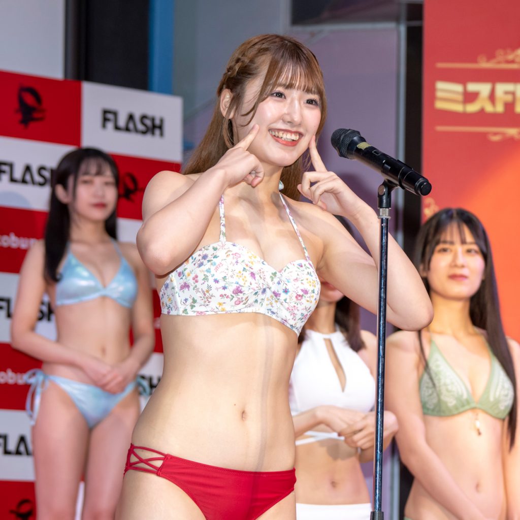 「ミスFLASH2024」ファイナリストお披露目・所信表明イベントより
