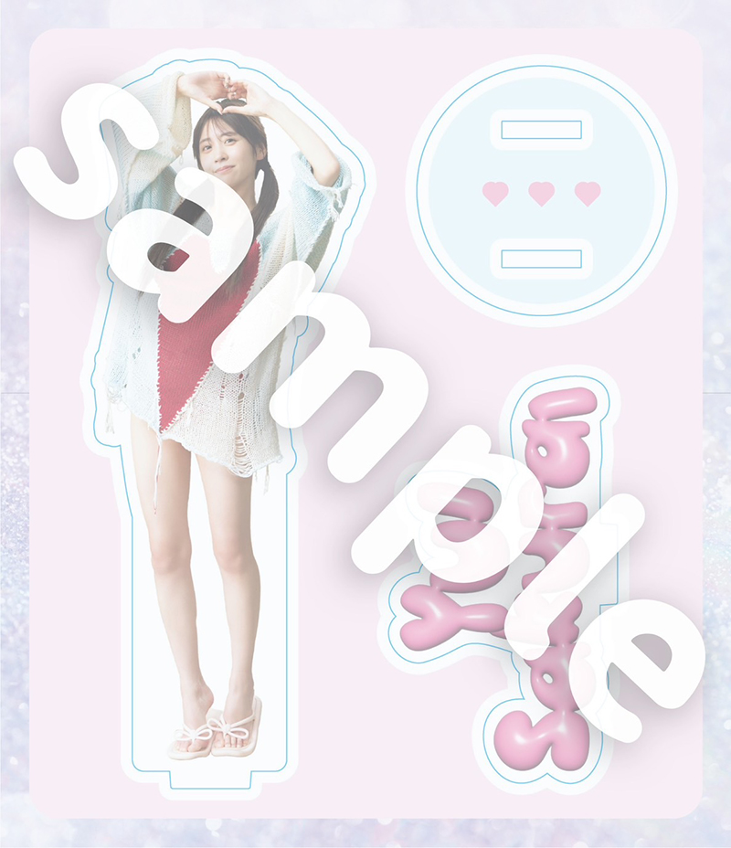 FRUITS ZIPPER櫻井優衣1st写真集「YUi」(光文社)より特別編集版HMV限定アクリルスタンド1