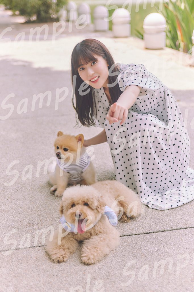 乃木坂46岩本蓮加1st写真集『いたずらな風』より折り目なしB3ポスター(全3種類/星野書店)