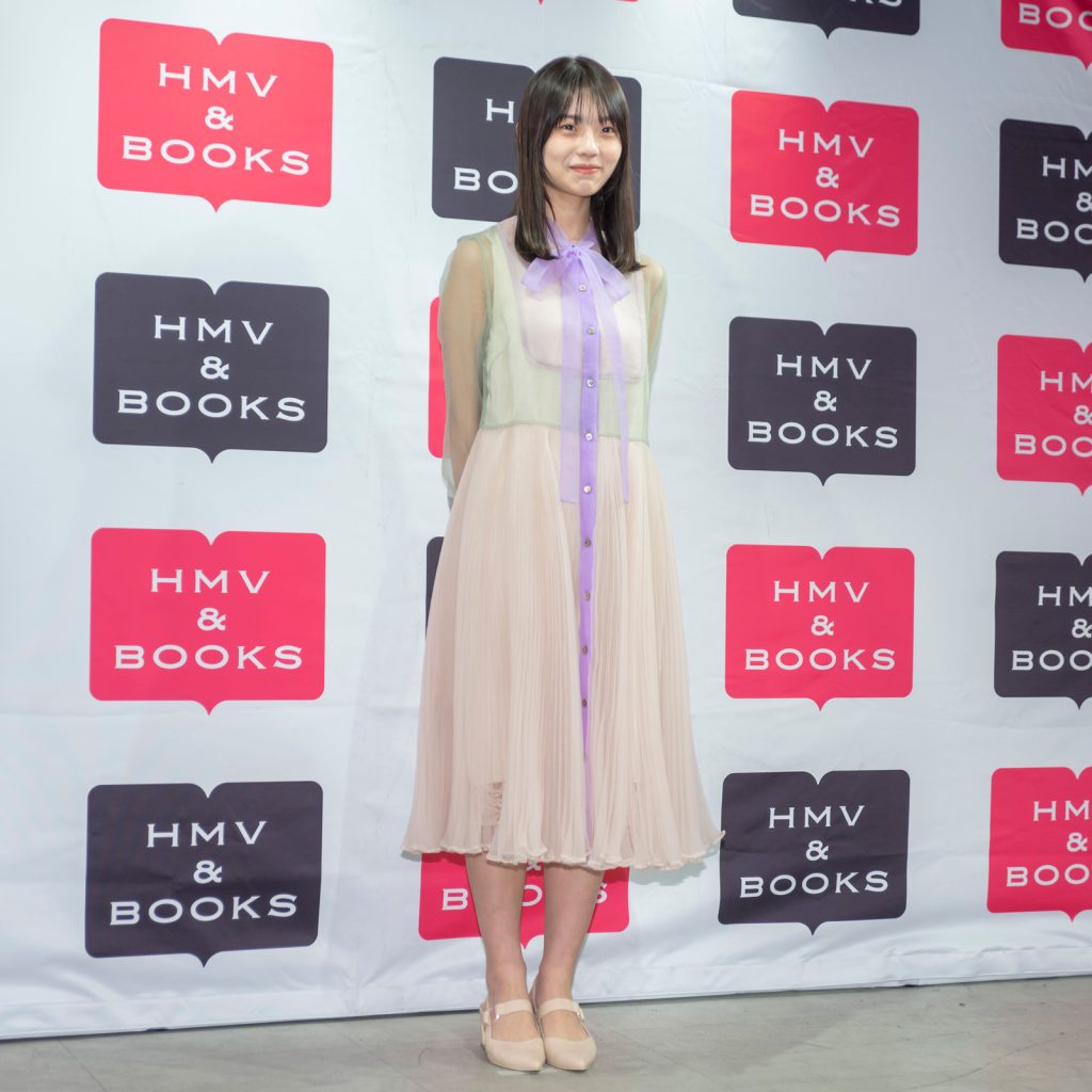 3rd写真集「memory」発売記念取材会に出席した菊地姫奈