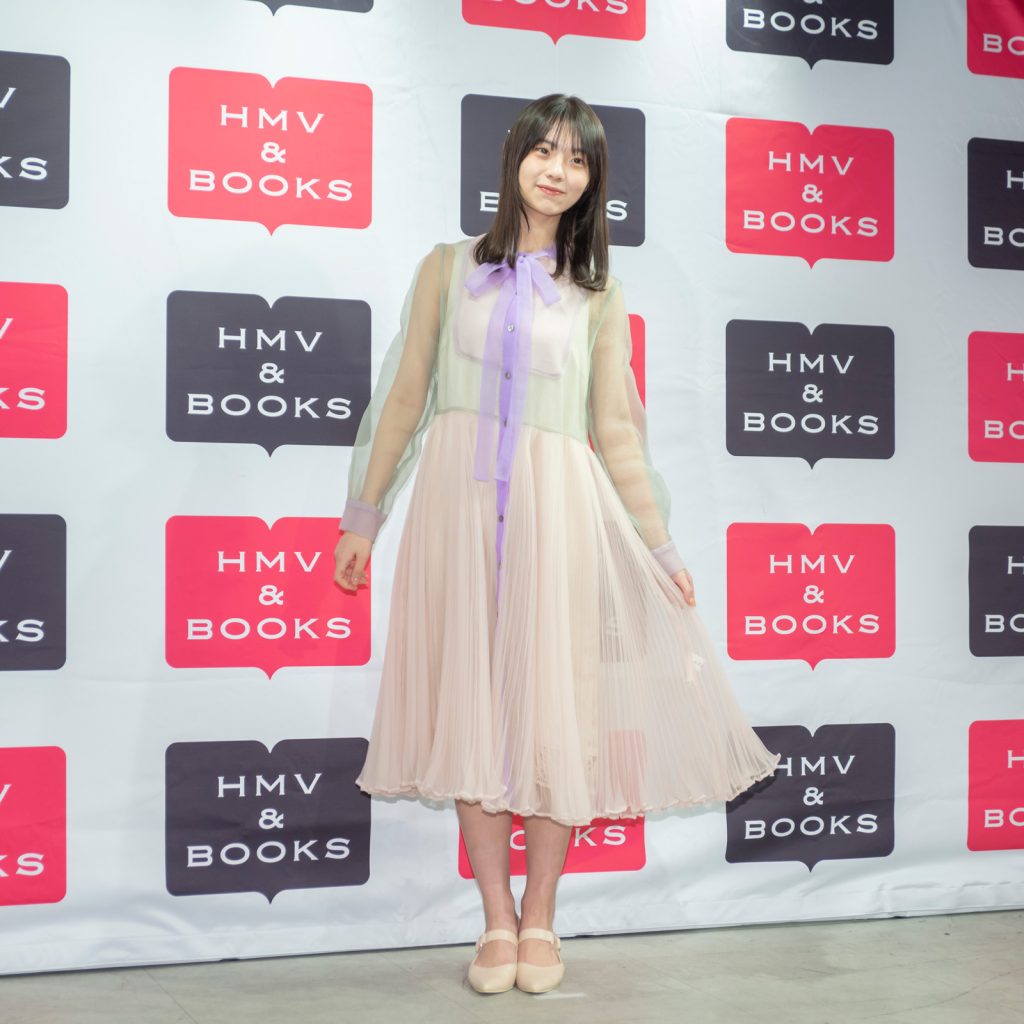3rd写真集「memory」発売記念取材会に出席した菊地姫奈