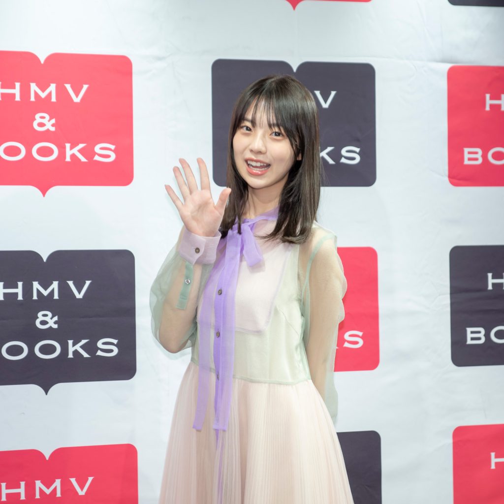 3rd写真集「memory」発売記念取材会に出席した菊地姫奈