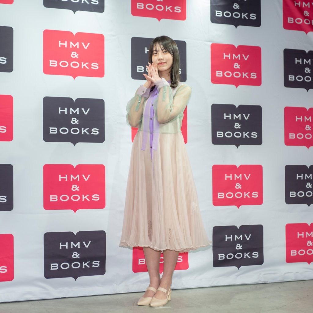 3rd写真集「memory」発売記念取材会に出席した菊地姫奈