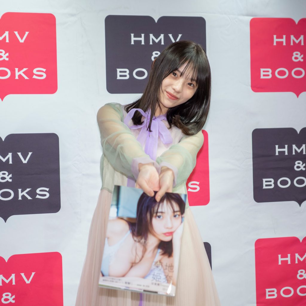 3rd写真集「memory」発売記念取材会に出席した菊地姫奈