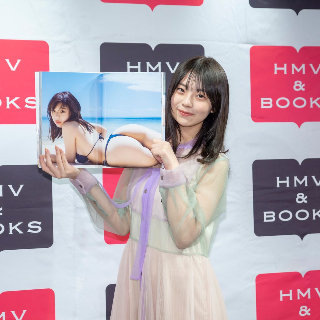 3rd写真集「memory」発売記念取材会に出席した菊地姫奈