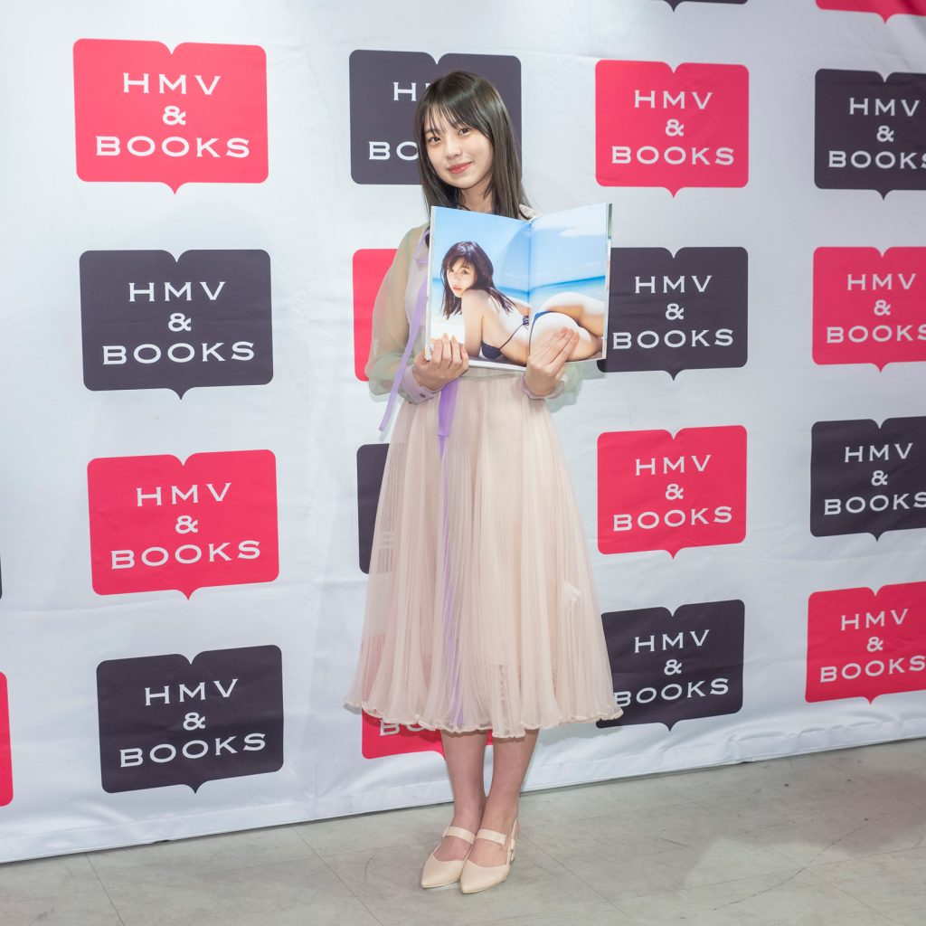 3rd写真集「memory」発売記念取材会に出席した菊地姫奈