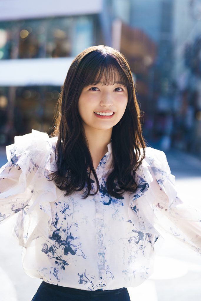 「週刊FLASH」に登場している乃木坂46・五百城茉央