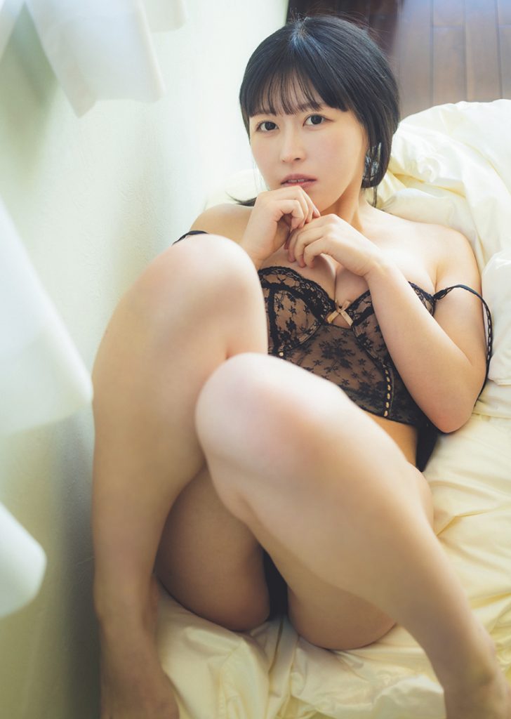 『週刊プレイボーイ23号』に登場している丸山りさ