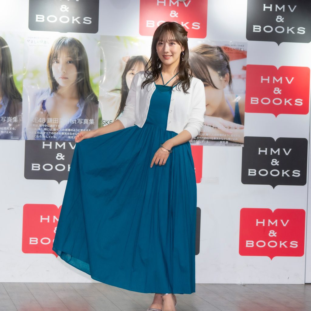 鎌田菜月1st写真集『やさしい日差し』発売記念取材会より