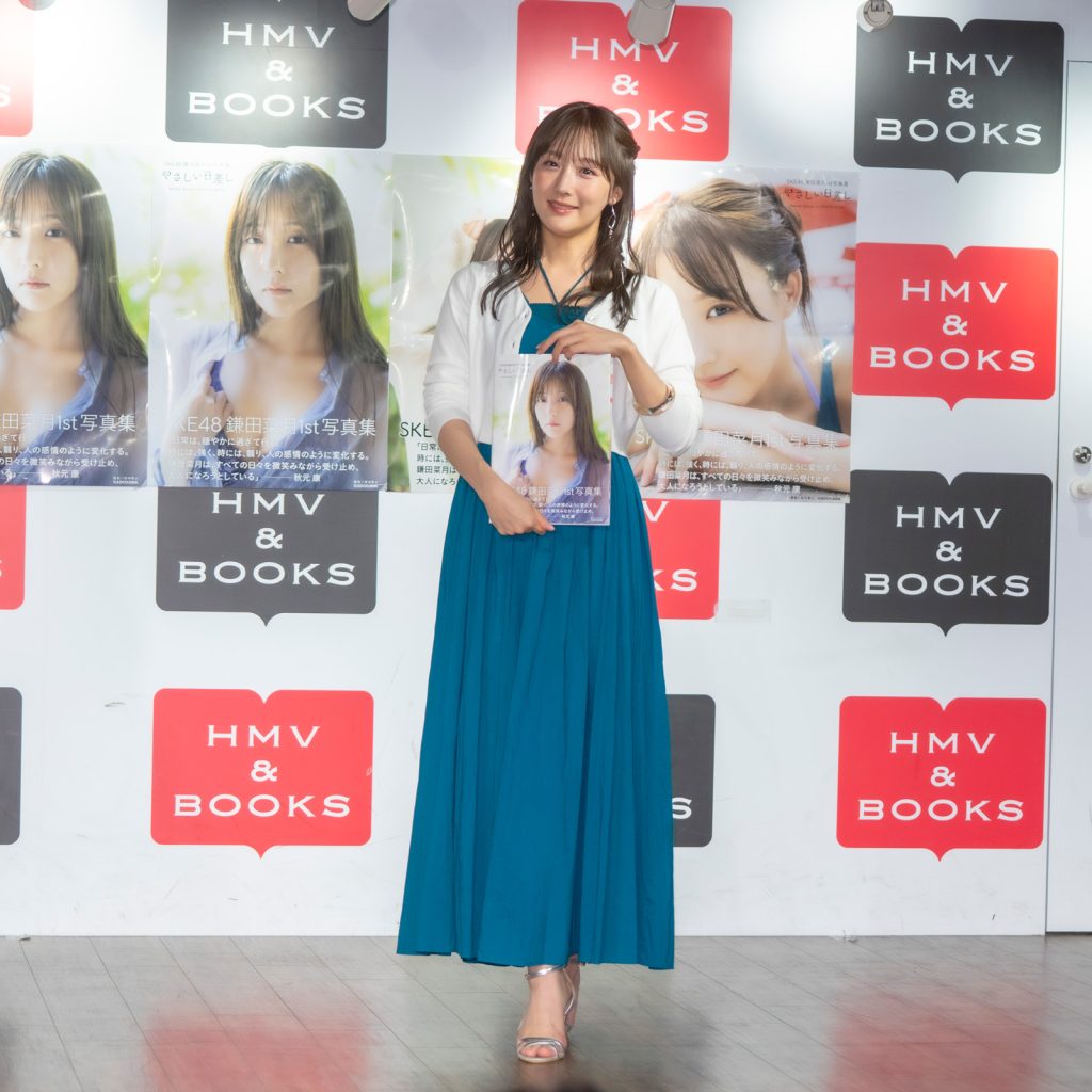 鎌田菜月1st写真集『やさしい日差し』発売記念取材会より