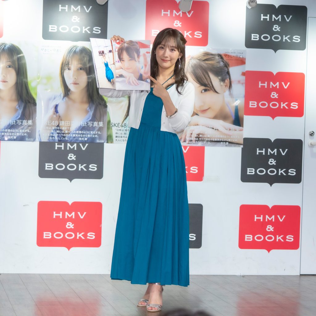 鎌田菜月1st写真集『やさしい日差し』発売記念取材会より