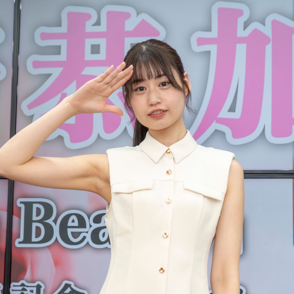 安陪恭加DVD「Smile Beauty」発売記念取材会より