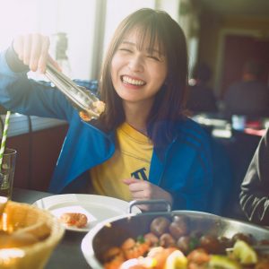 長濱ねる、至福のひと時…絶品料理に大興奮