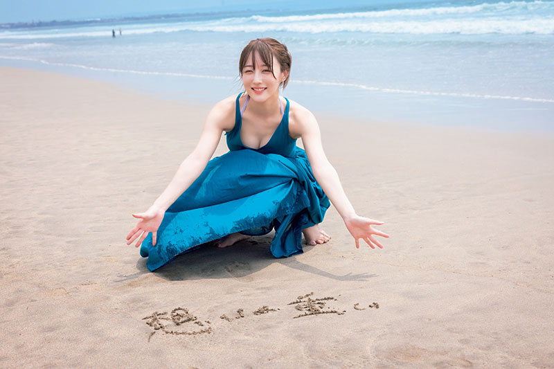 SKE48鎌田菜月1st写真集『やさしい日差し』より二度目の重版決定記念イベント生写真カット