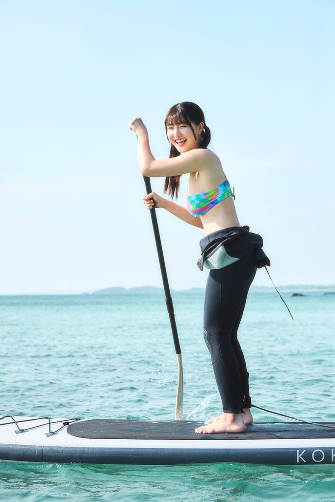 グラビアアイドル原つむぎイメージDVD「Iの未来予想図」より