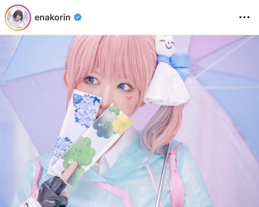 えなこが「オーバーウォッチ2」キリコ レイニー・デイのコスプレ姿を披露