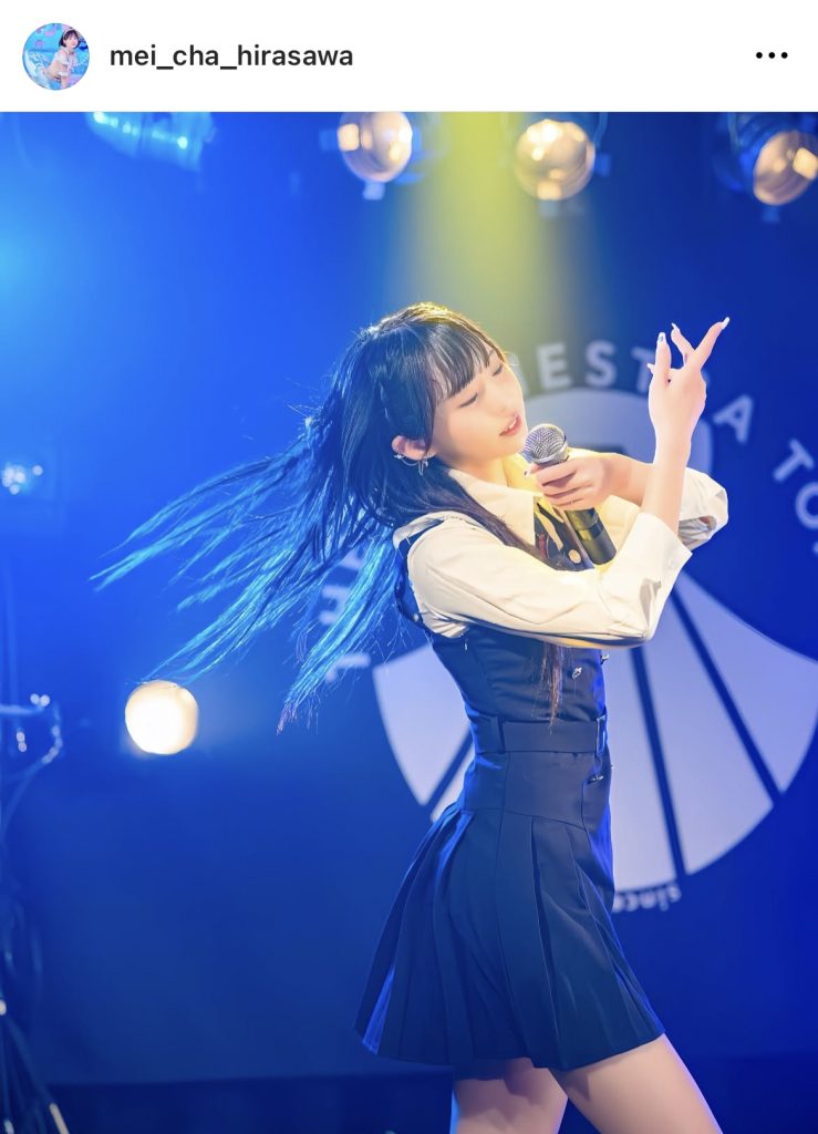 魅力的なライブでの1コマ