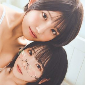 えなこも太鼓判…南あみ＆うたたね翠、至近距離の密着ペアグラビア