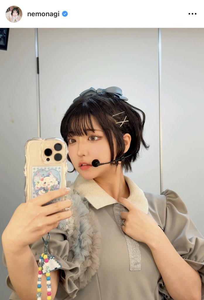 バックステージでの1枚