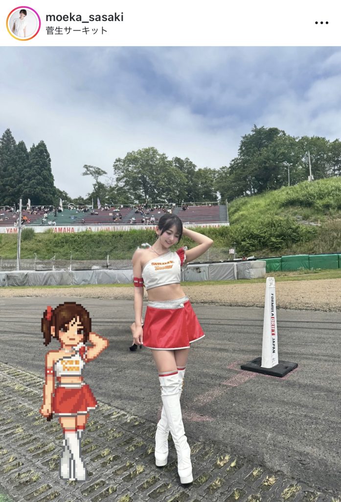 レースクイーンらしい格好良い1枚