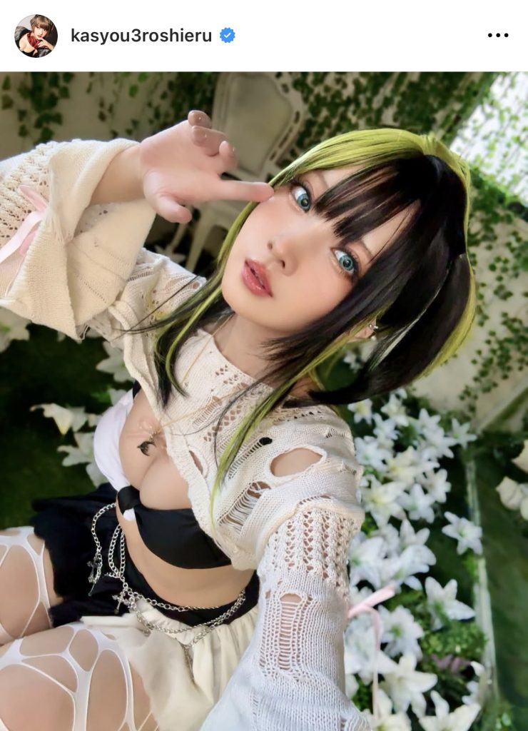 ちょっと挑発的な表情も魅力的