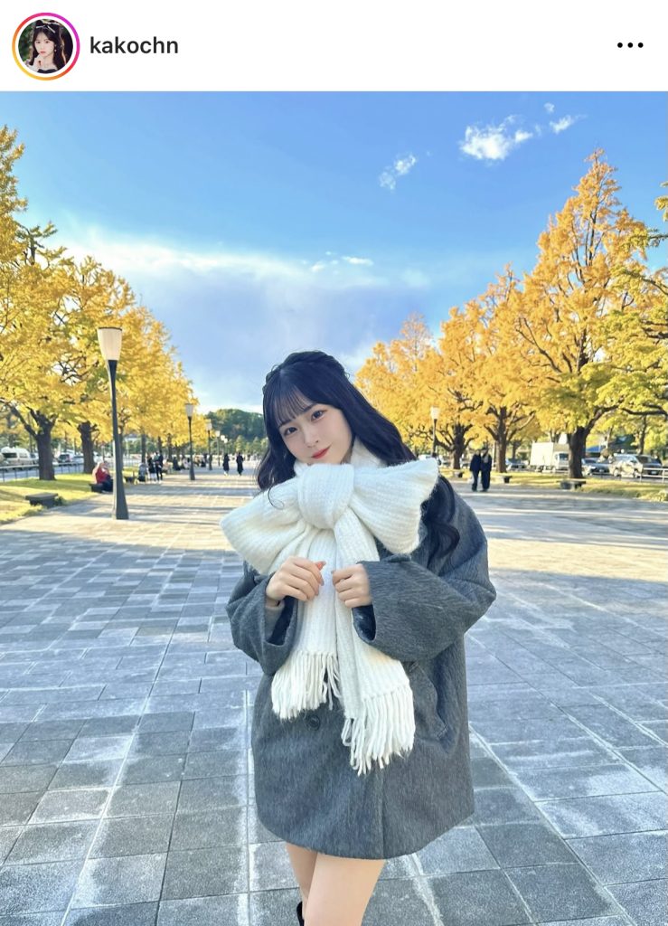 冬の装いのかこちゃん