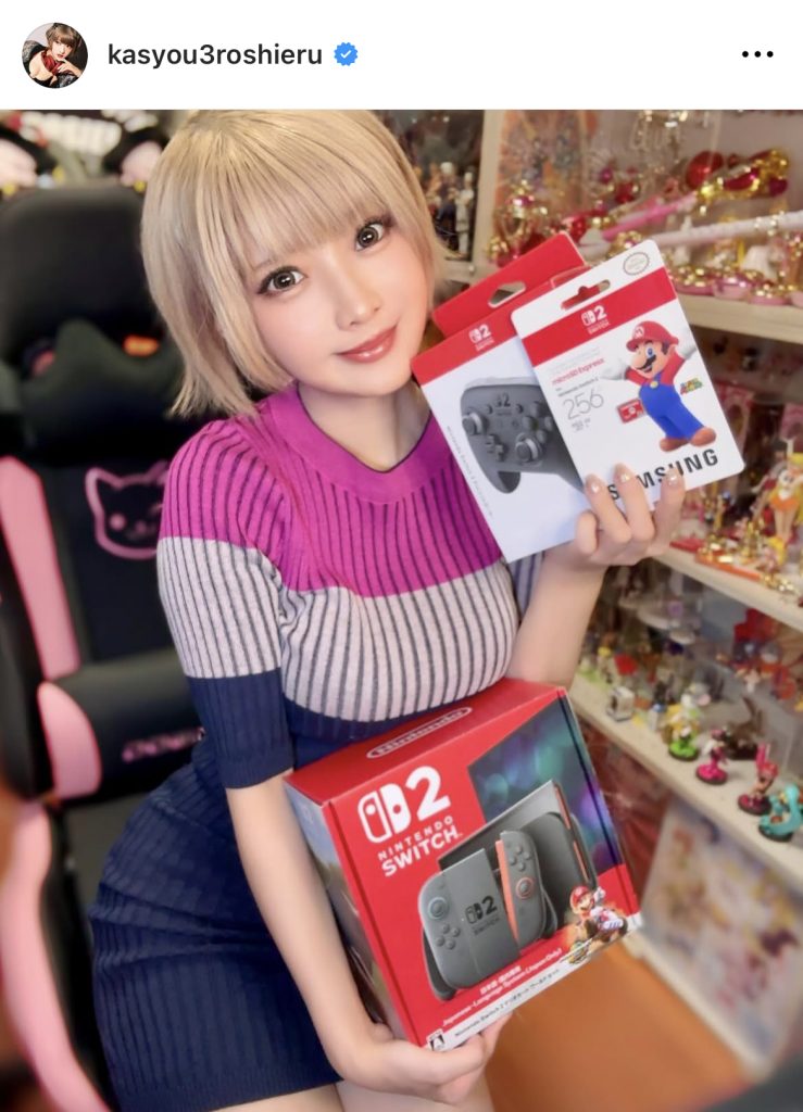 誕生日に「Nintendo Switch 2」が届くという、幸運の星の下に生まれた火将ロシエル