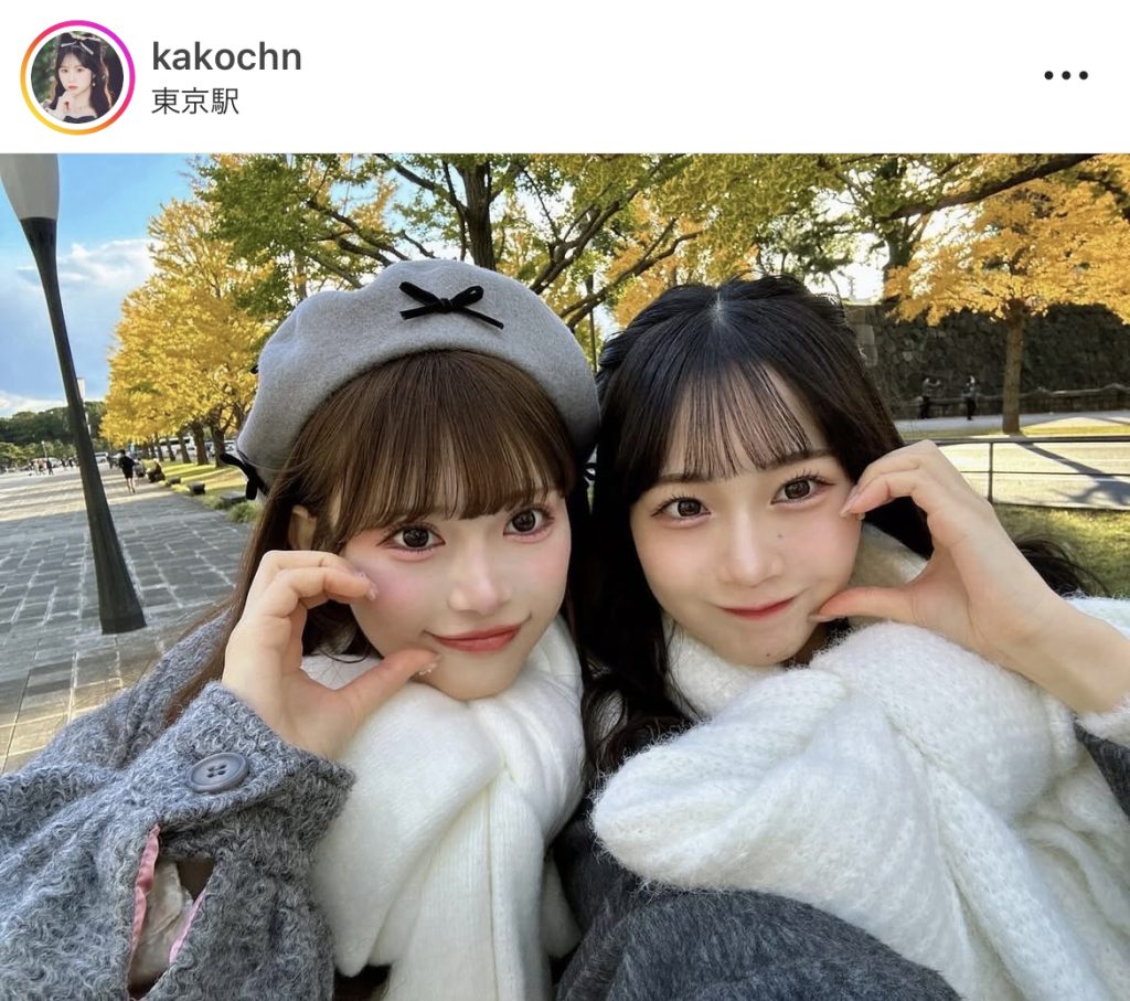 ideal pecoのメンバー・早海美玖とのツーショット