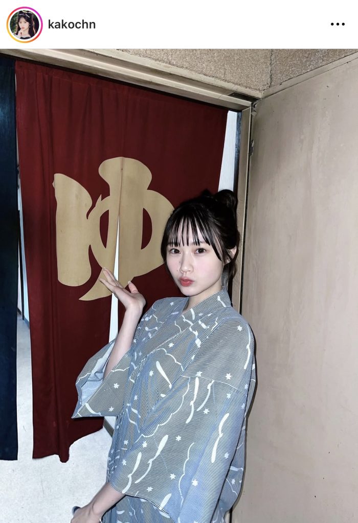 とてもキュートな浴衣姿