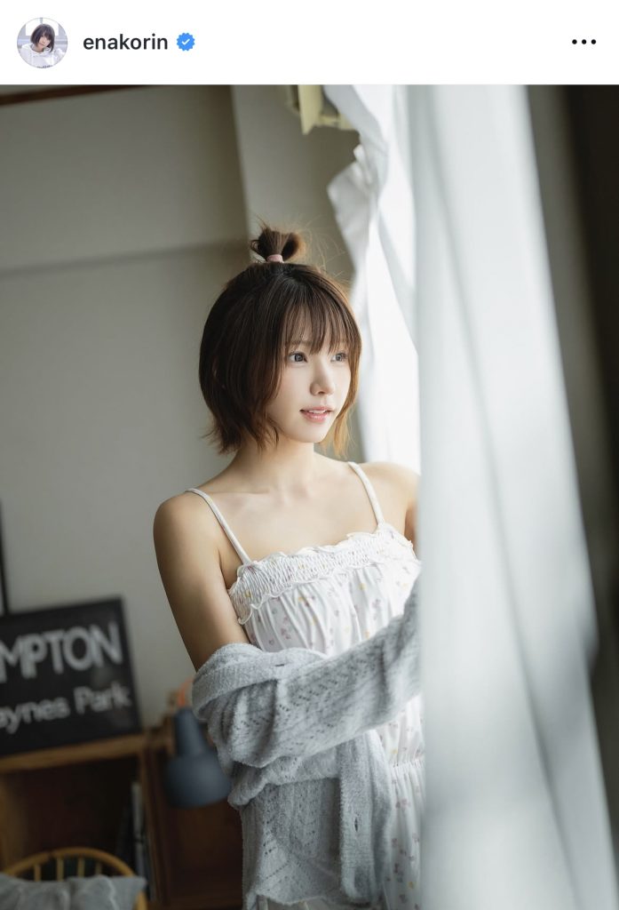 ルームウェア姿もキュート