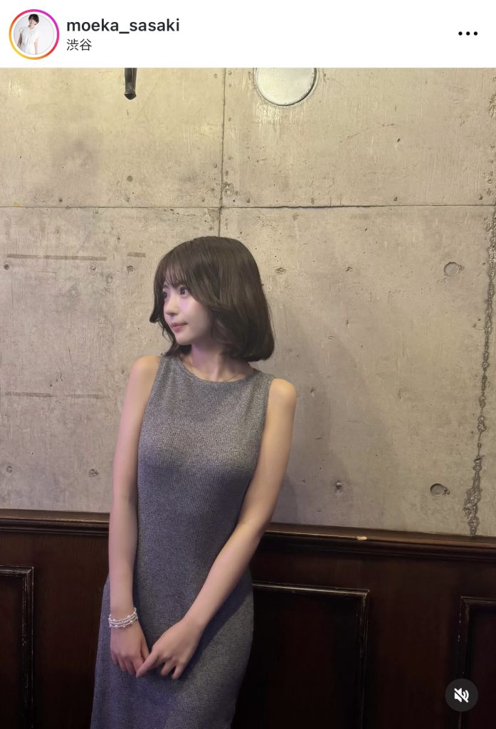 こちらは大人っぽさを感じるカット