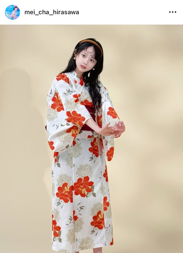 浴衣もとっても似合う