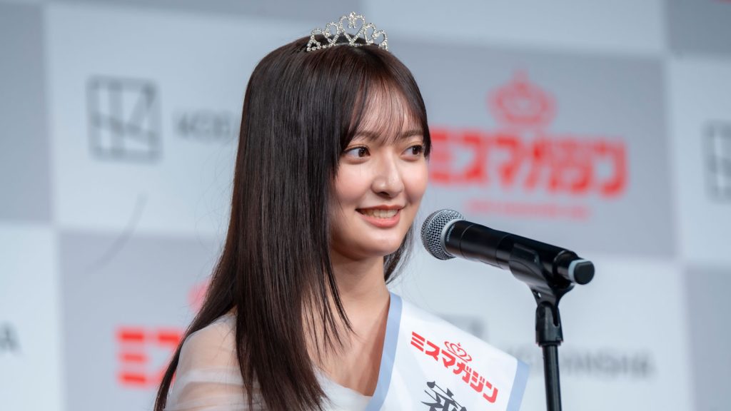 『ミスマガジン2025 グランプリ発表イベント』より「審査員特別賞」を受賞したまるやそら