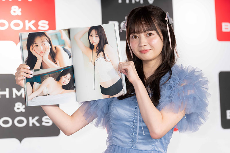 3rd写真集『I DO Love』出版記念取材会に出席した江籠裕奈