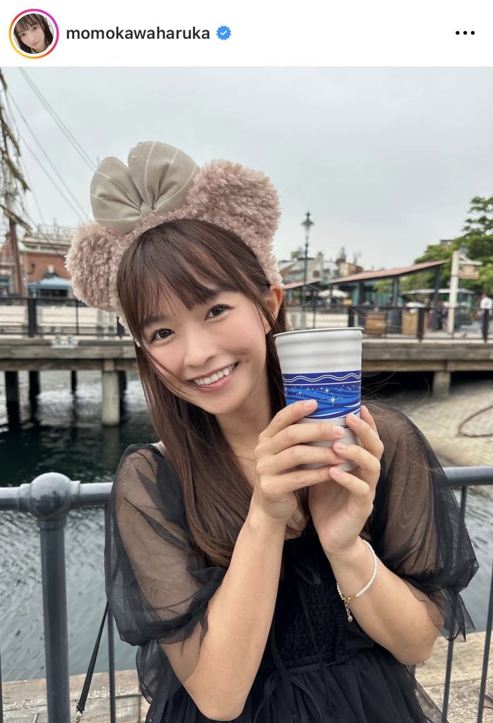 ディズニーシーを満喫するももはる