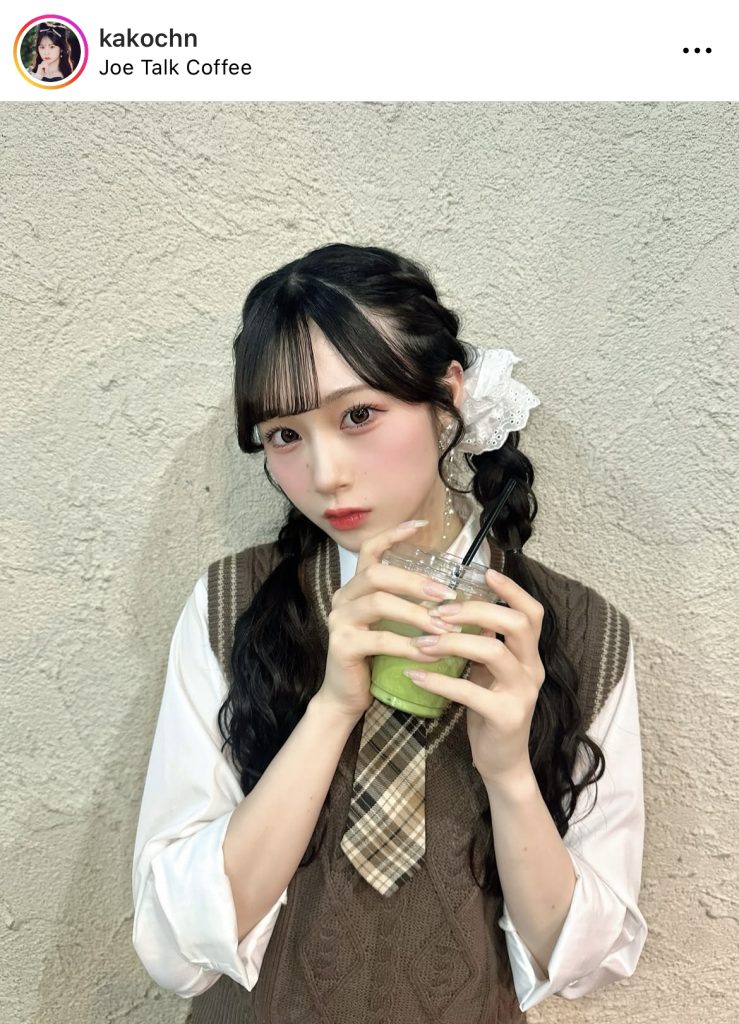 次はいちご抹茶ラテを飲むと誓う