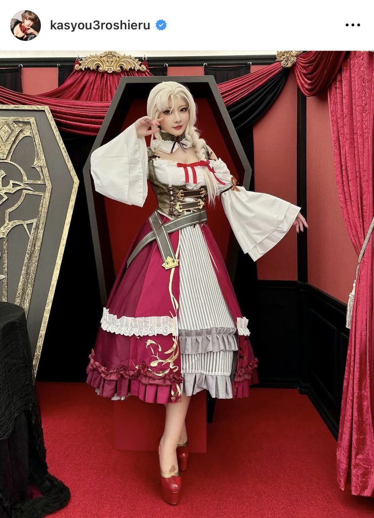 「シルバー・アンド・ブラッド」期間限定ポップアップイベントに出演した火将ロシエル