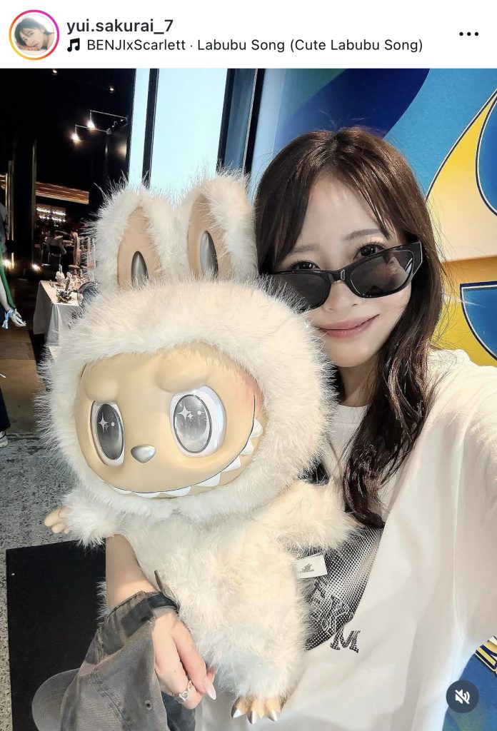 「サマソニ」のフォトブースでラブブと対面