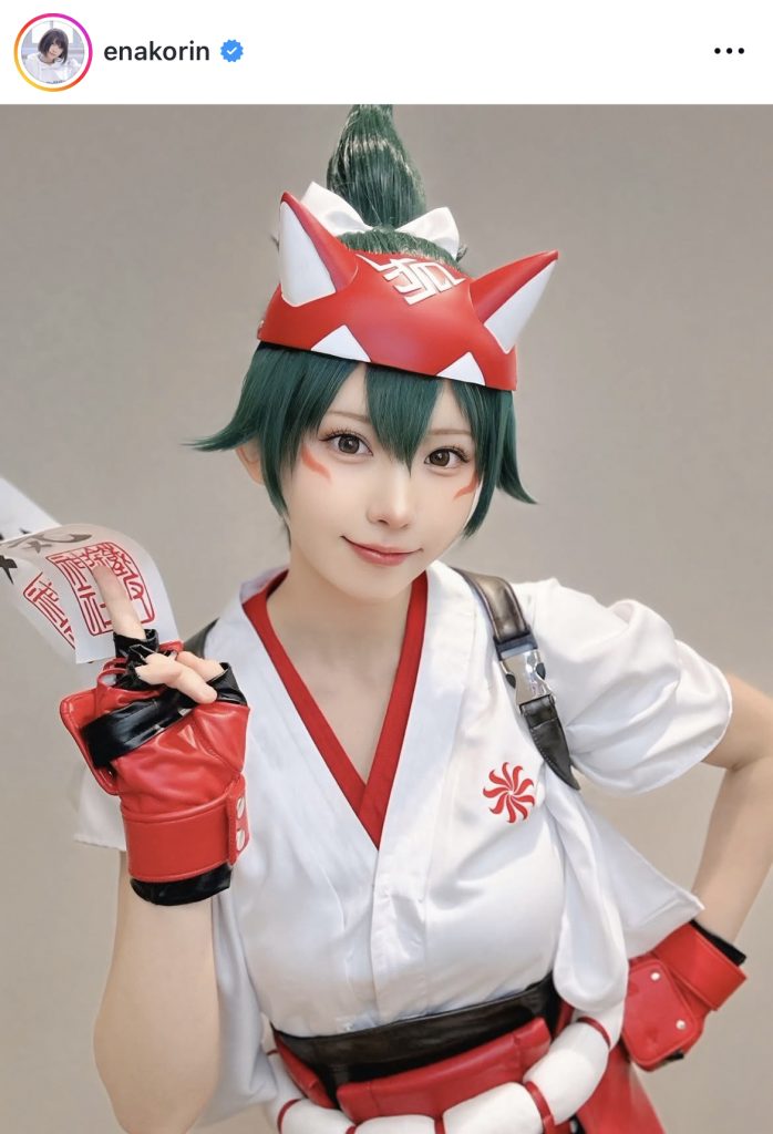 えなこのキュートな「オーバーウォッチ2」キリコのコスプレ姿