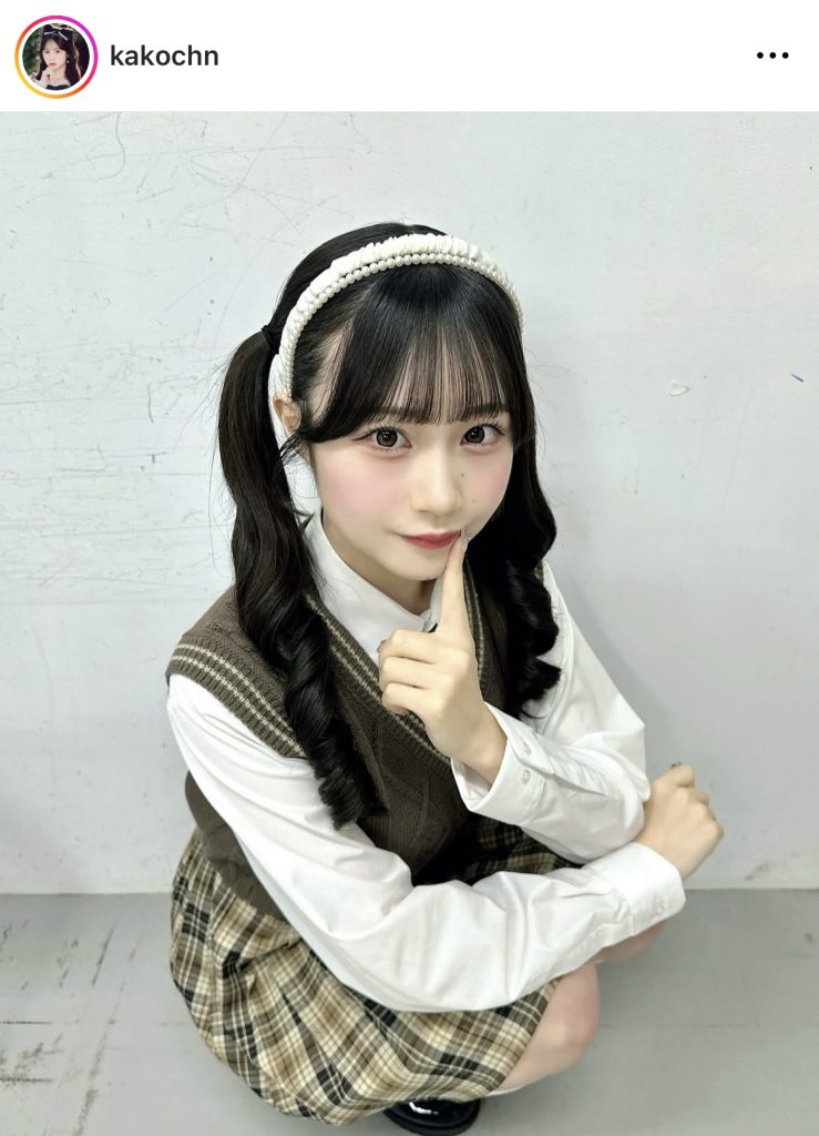 制服の衣装が良く似合う