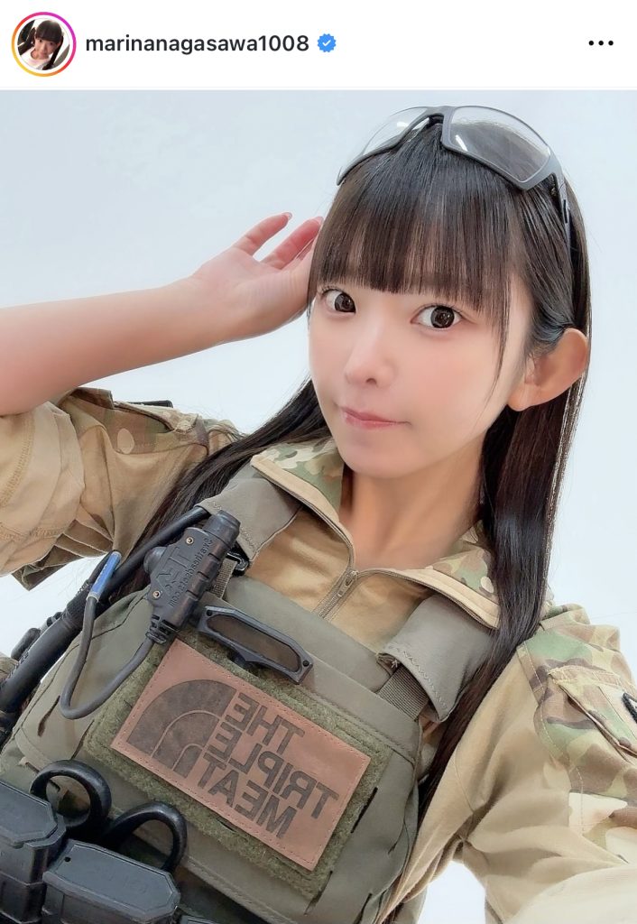「PEACE COMBAT」撮影時のオフショット