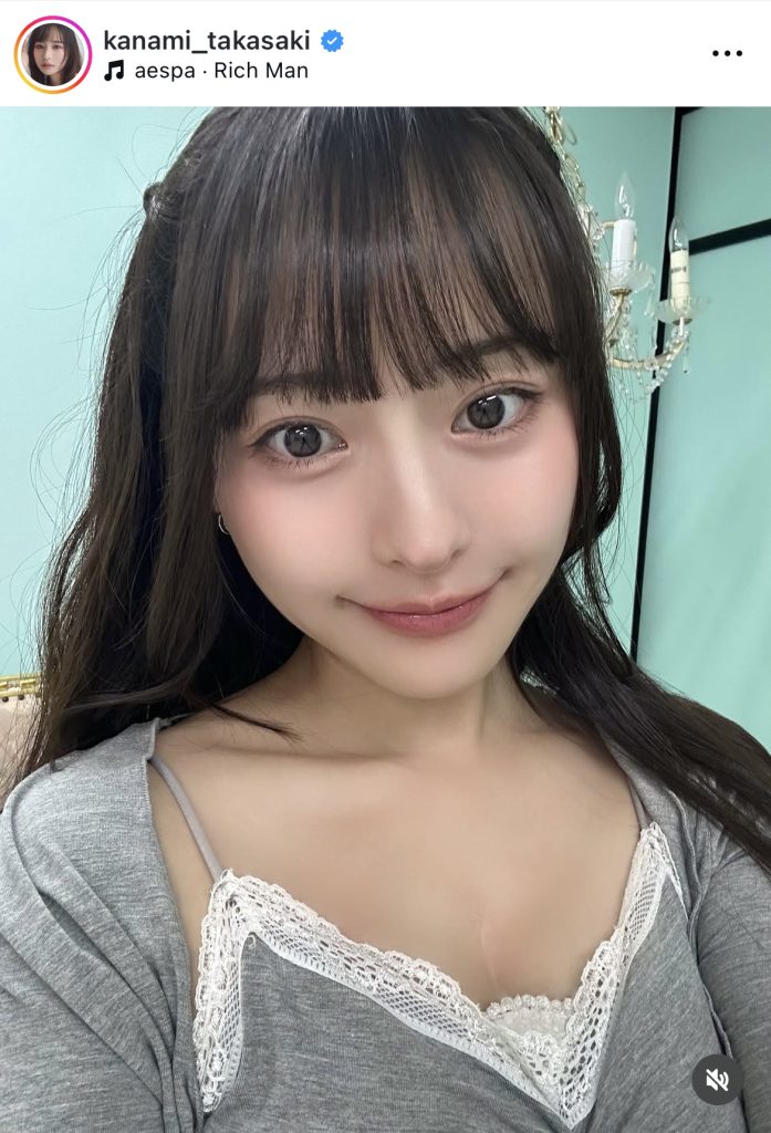 コチラは高崎かなみのキュートな1コマ