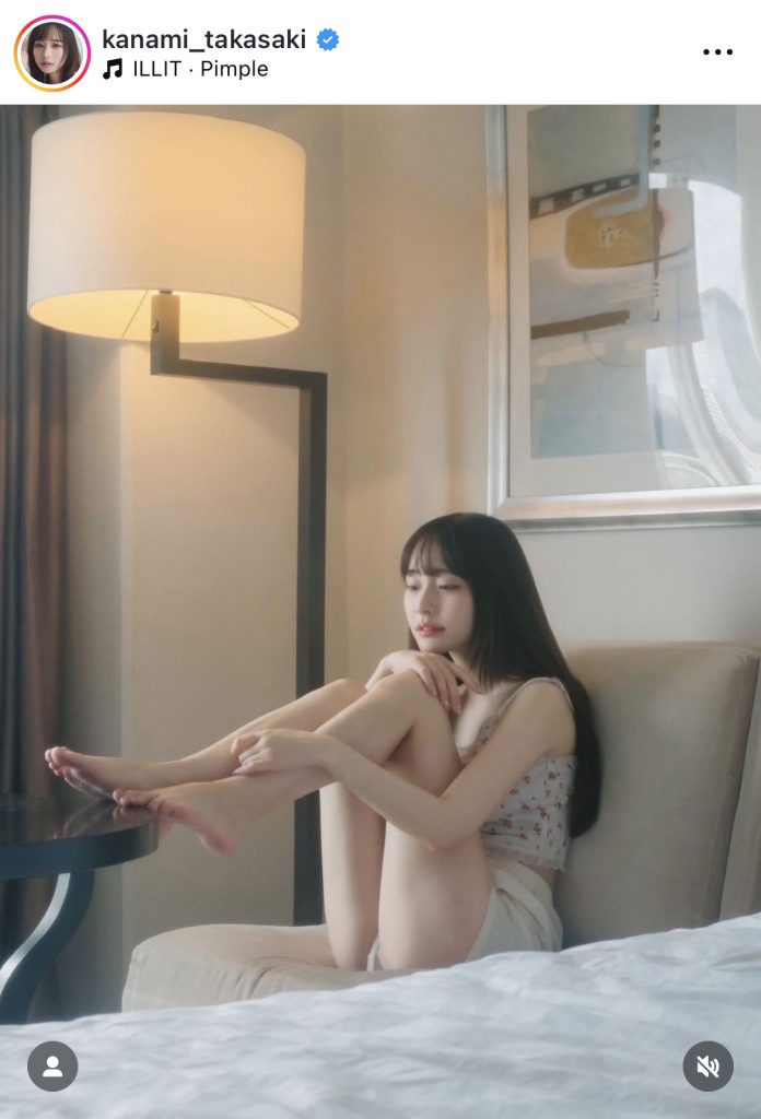 キュートなルームウェア姿