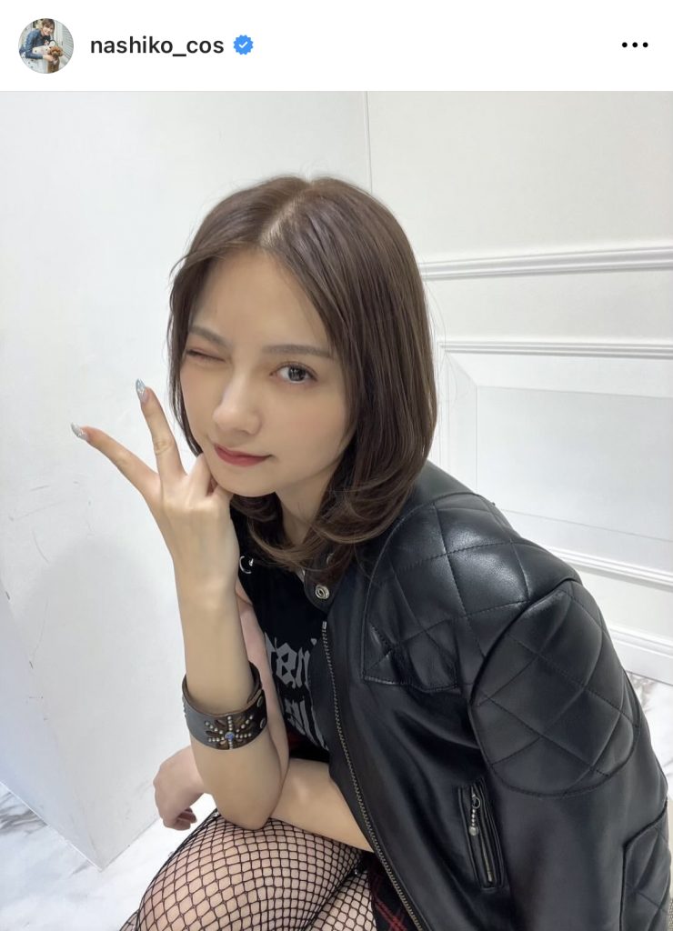 パンクファッションにも挑む