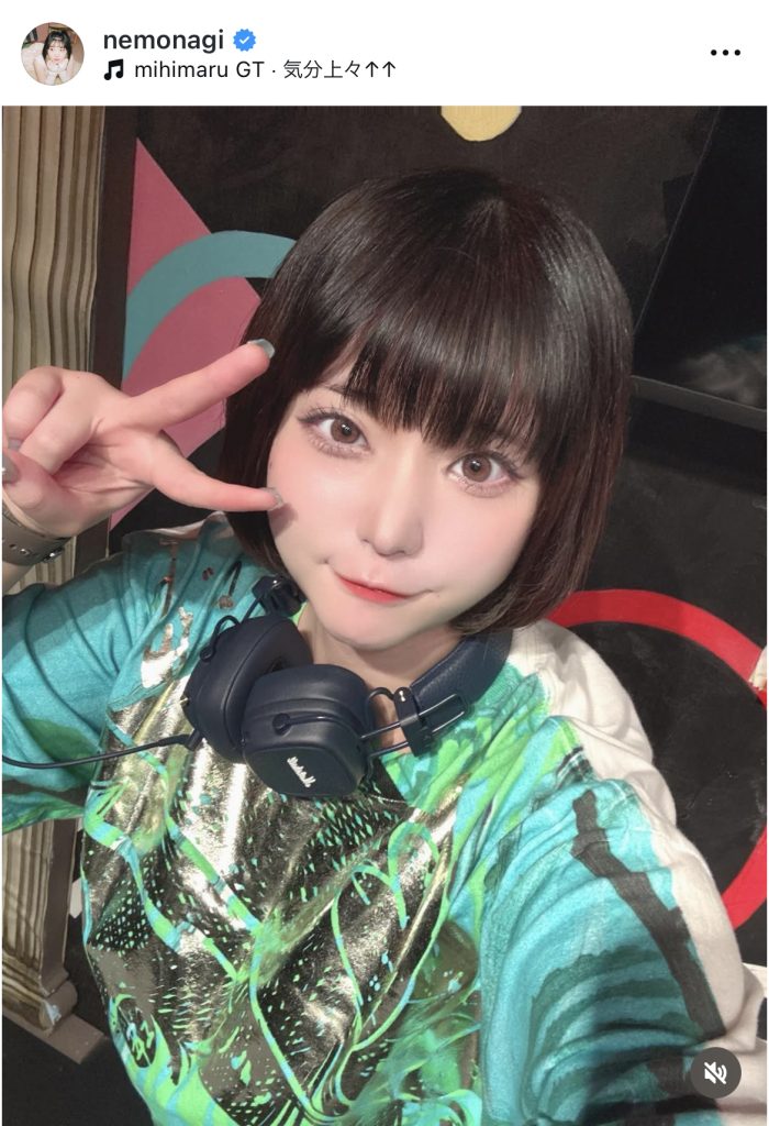 DJもとても似合っていてキュート