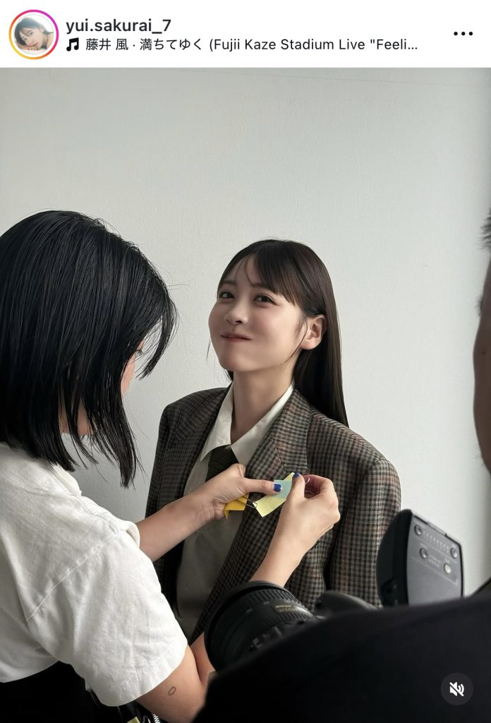 FRUITS ZIPPERの櫻井優衣がクール＆ビューティーな画像を公開